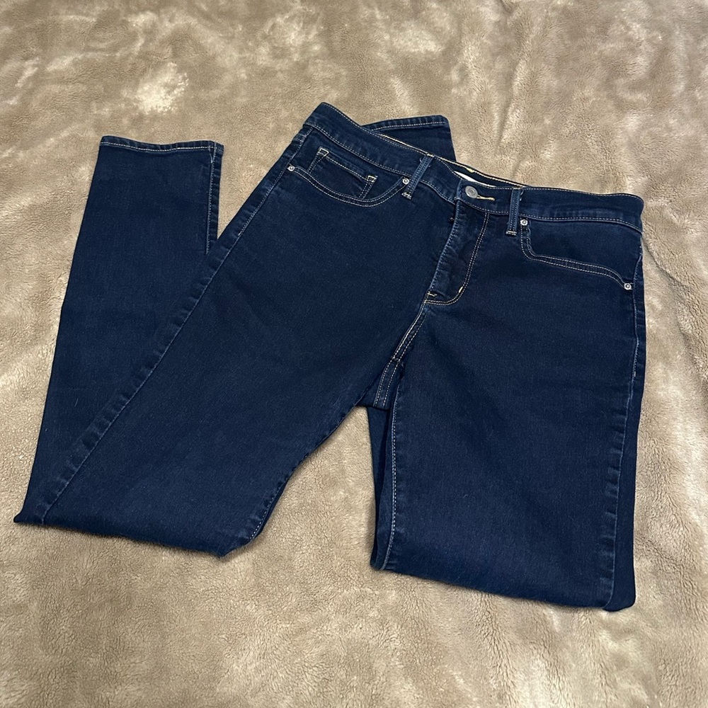 Levi’s Dark Blue Denim Jeans